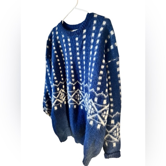 Alafoss Icewool Wool Men’s Pullover Crewneck Sweater Cozy Iceland Size L - Picture 11 of 12